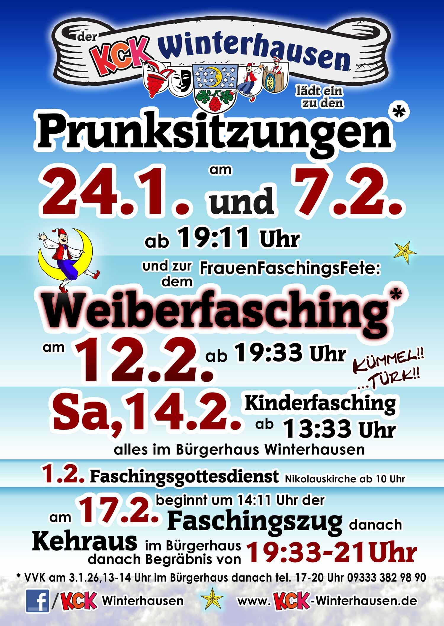 KCK 2026 Termine Web