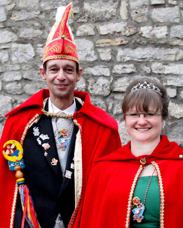 Sultanspaar 2013-14 Martina I. und Christian I.